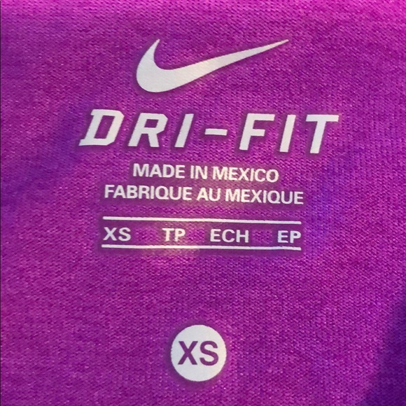 Nike dri-fit top - like new - Picture 2 of 2